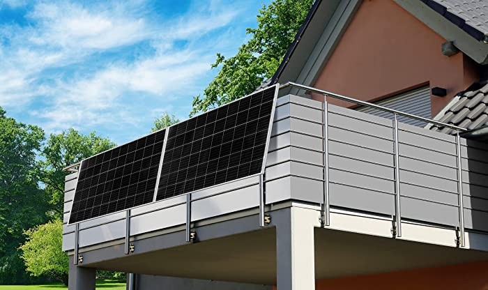 Home balcony solar system adjustable angle solar panel mounting bracket for house