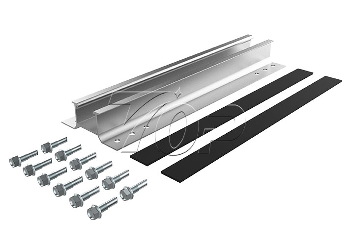 Elevated Rooftop Solar Mounting Structure