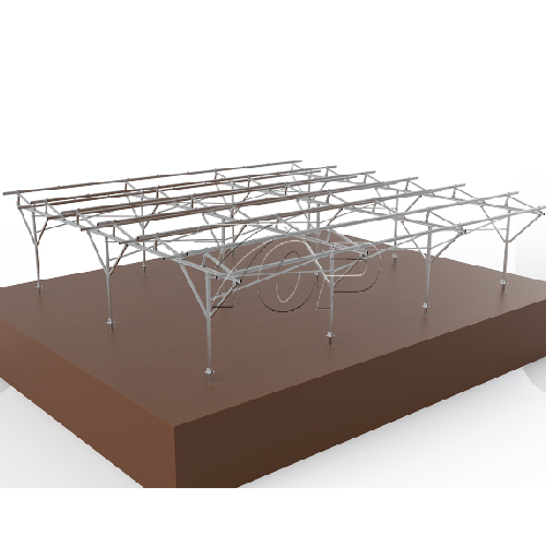 Solar panel fields for farm