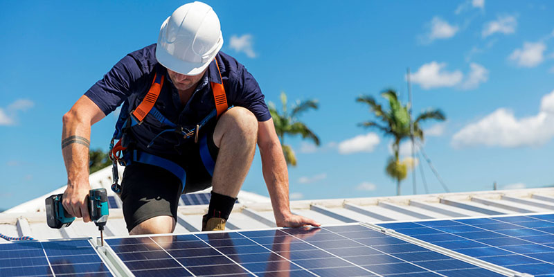 Quick-Install Solar Brackets for Tin Roofs