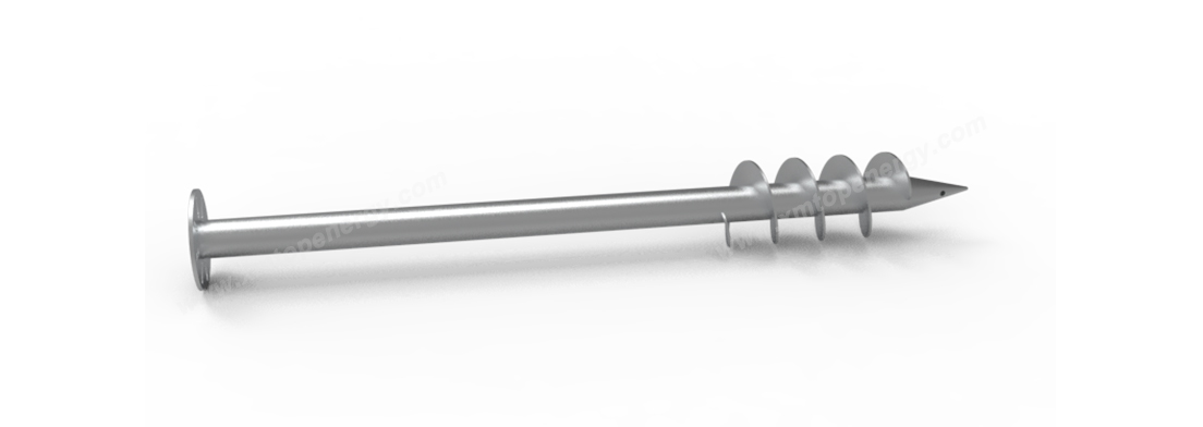 ground screws for solar panel installations