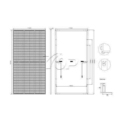 Mono Half Cell PV Module Series