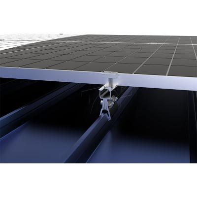 Solar mounting system for hot climates