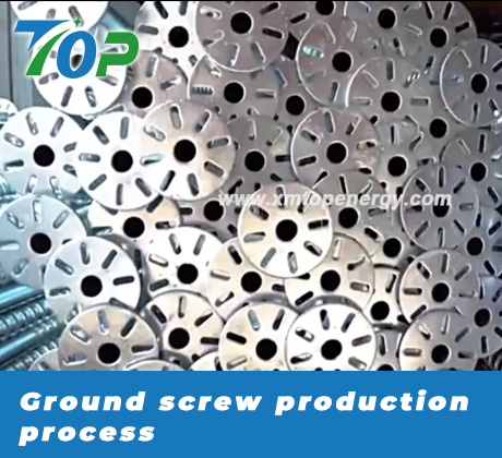 Ground screw production process