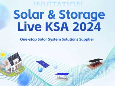 Exhibition Invitation: Join us for the 2024 KSA Solar & Storage Live Show!